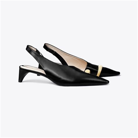 cheap tory burch heels|tory burch pierced slingback heel.